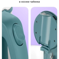 Чайник электрический стеклянный с подсветкой КТ-6669 - 1.7 л