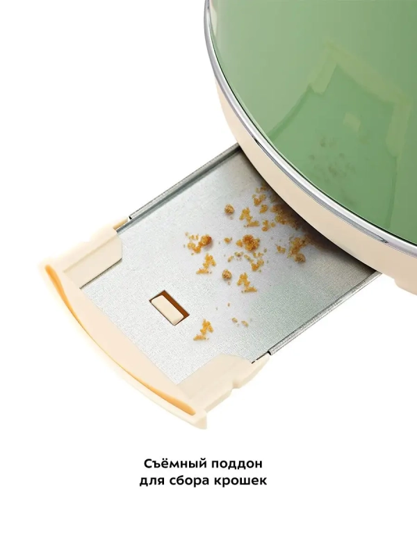 Тостер для хлеба техника для кухни КТ-4004 - 2 слота