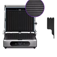 Электрогриль КТ-3628 гриль электрический для дома (2 в 1)