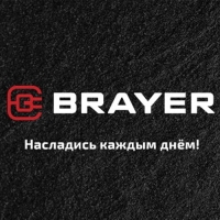 Утюг паровой BRAYER 4010BR, 2400 Вт, керамичекая подошва, 320 мл, беспроводной, коричневый