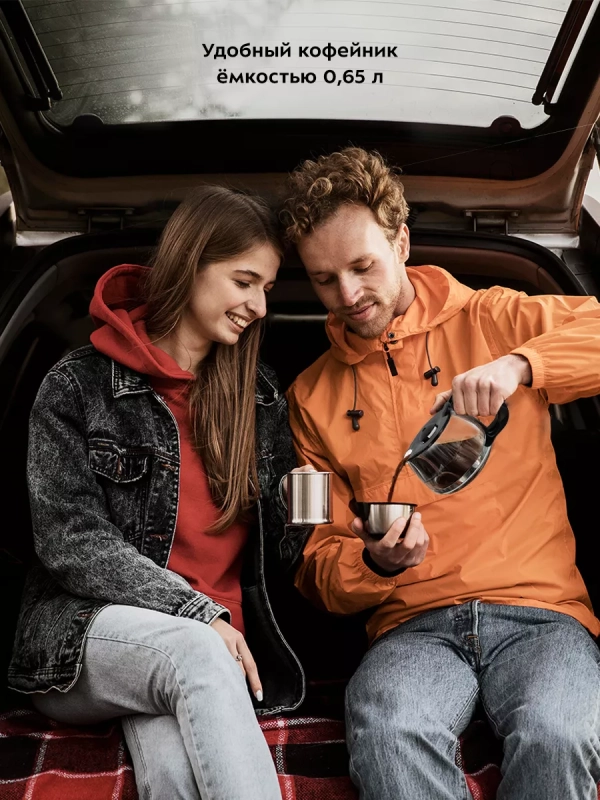 Автомобильная капельная кофеварка КТ-7415 - 170 Вт