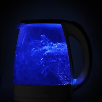 Чайник электрический стеклянный с подсветкой КТ-6167