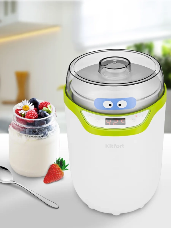 Йогуртница электрическая КТ-2077 25 Вт 1,8 л