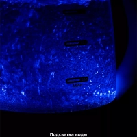 Чайник электрический стеклянный КТ-6637 - 1.7 л