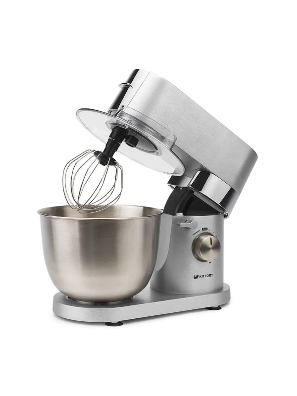 Цельнометаллический планетарный миксер КТ-1349 (2 в 1)