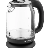 Чайник электрический стеклянный с подсветкой КТ-654 - 1.7 л