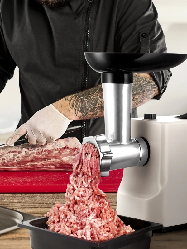 Мясорубка электрическая с насадками КТ-2126 - 250 Вт