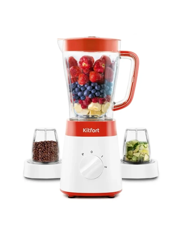 Блендер стационарный с чашей КТ-3031 (3 в 1) - 500 Вт