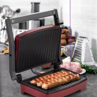 Бутербродница электрическая сендвичница КТ-3619 - 750 Вт