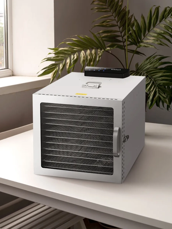 Сушилка для овощей и фруктов электрическая КТ-4915 - 1000 Вт