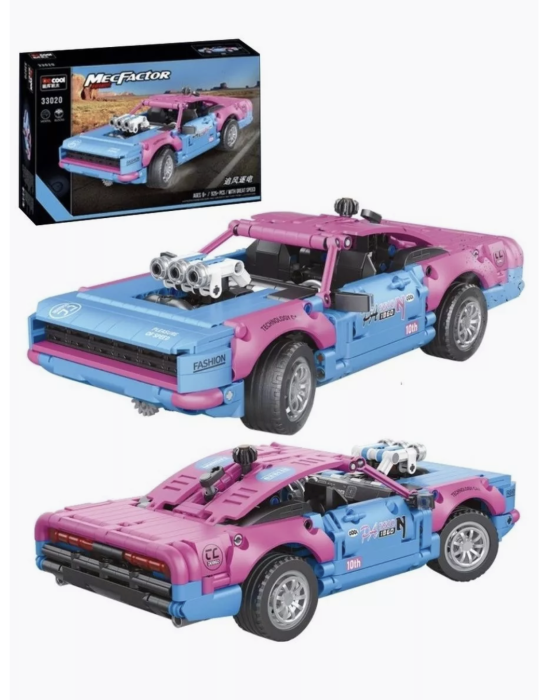 Конструктор гоночный Додж Челленджер 925 деталей