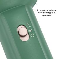 Фен-щетка фен для волос КТ-3249 - 2 скорости - 2 режима