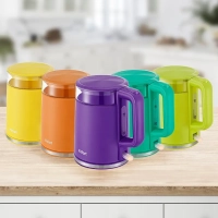 Чайник электрический стеклянный КТ-6124 - 1.2 л