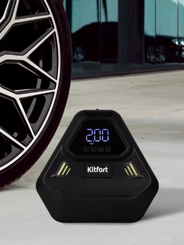 Автомобильный насос от прикуривателя КТ-6036 - 96 Вт