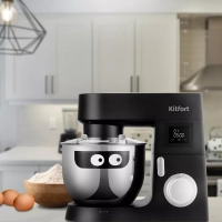 Цельнометаллический планетарный миксер кухонный КТ-3435