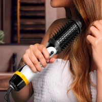 Фен-щетка "2 в 1" для волос КТ-3286 - 1200 Вт