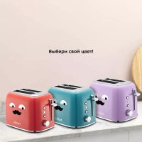 Тостер для хлеба с поддоном КТ-6218 - 870 Вт