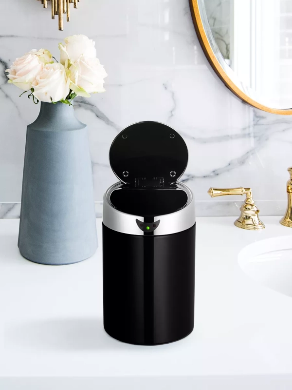 Мусорное ведро сенсорное с крышкой КТ-6018 - 1 л