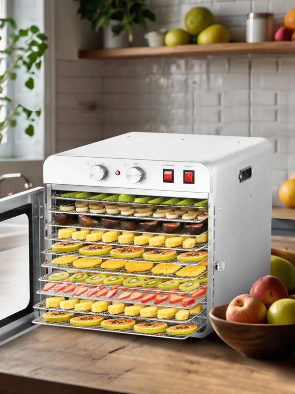 Сушилка для овощей и фруктов электрическая КТ-4924 - 900 Вт