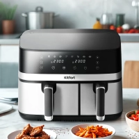 Аэрогриль электрический с 2 поддонами 8,2 литр 2700 Вт