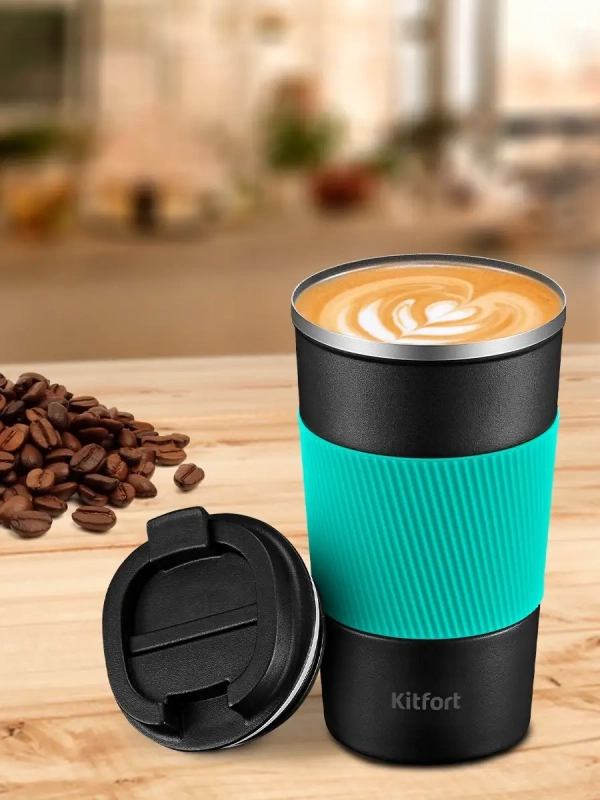 Термокружка для кофе КТ-1227 - 0.5 л