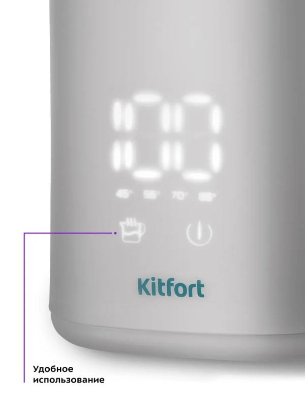 Чайник электрический с термодатчиком КТ-6687 - 1.7 л