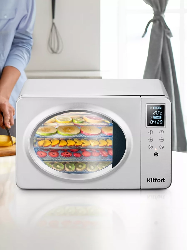 Сушилка для овощей и фруктов электрическая КТ-4901 - 500 Вт