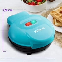 Вафельница электрическая для венских вафель КТ-3614 - 550 Вт