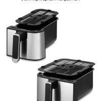 Аэрогриль электрический с 2 поддонами 8,2 литр 2700 Вт