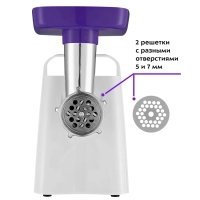 Мясорубка электрическая с насадками КТ-2112 - 1300 Вт