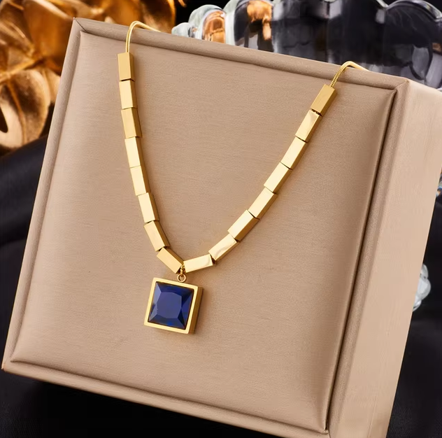 Женская цепочка на шею, из нержавеющей стали