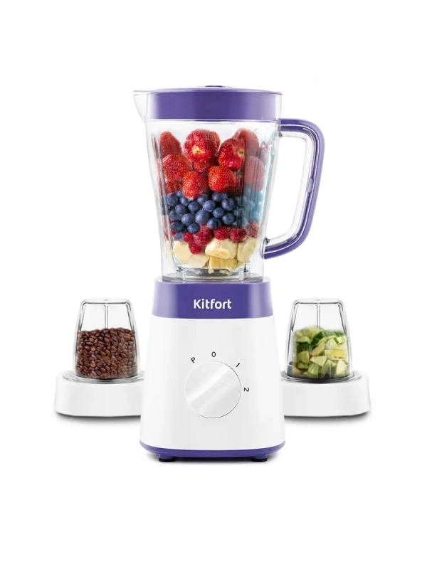 Блендер стационарный с чашей КТ-3031 (3 в 1) - 500 Вт