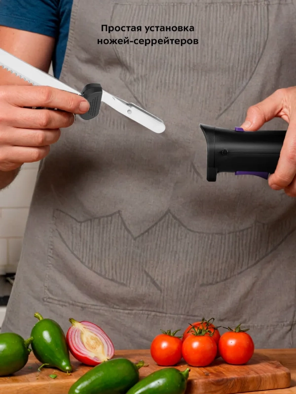 Электрический нож кухонный КТ-4072 - 45 Вт