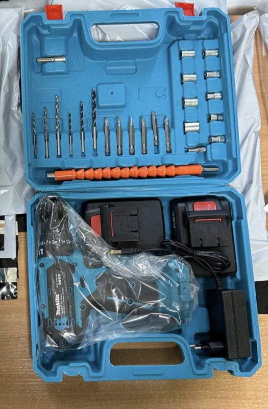 Дрель шуруповерт аккумуляторная 36V 2 акб