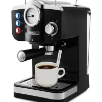 Кофеварка рожковая электрическая КТ-739 - 1100 Вт - 1.25 л