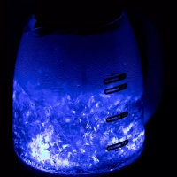 Чайник электрический стеклянный КТ-6633 - 1.7 л