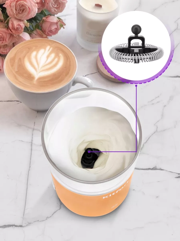 Капучинатор электрический вспениватель молока КТ-7464