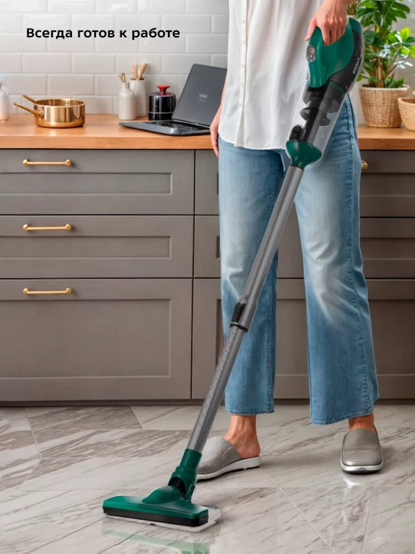 Вертикальный пылесос беспроводной КТ-5250 - 120 Вт