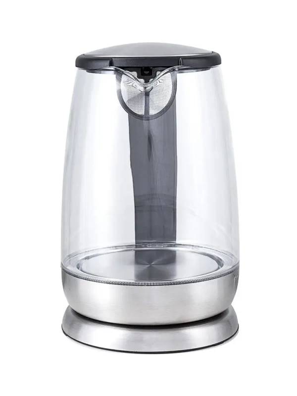 Чайник электрический стеклянный с подсветкой КТ-619 - 1.7 л