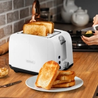 Тостер для хлеба с поддоном для крошек КТ-6408 - 750-900 Вт