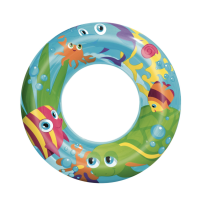 Круг надувной для плавания &laquo;Морской мир&raquo;, d=56 см, рыбы