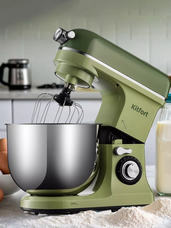 Планетарный миксер кухонный электрический КТ-3461 (3 в 1)