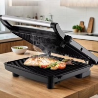 Электрогриль КТ-3676 гриль электрический для дома - 2000 Вт