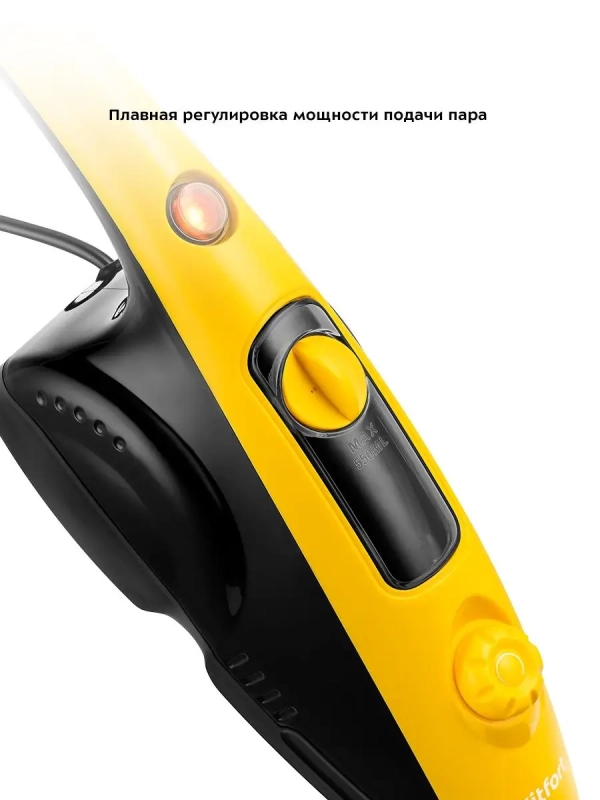 Паровая швабра с насадками КТ-1017 (2 в 1) - 1300 Вт