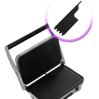 Электрогриль КТ-3621 двусторонний гриль электрический 1600Вт