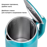 Чайник электрический металлический КТ-6649 - 1.5 л