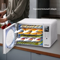 Сушилка для овощей и фруктов электрическая КТ-4901 - 500 Вт