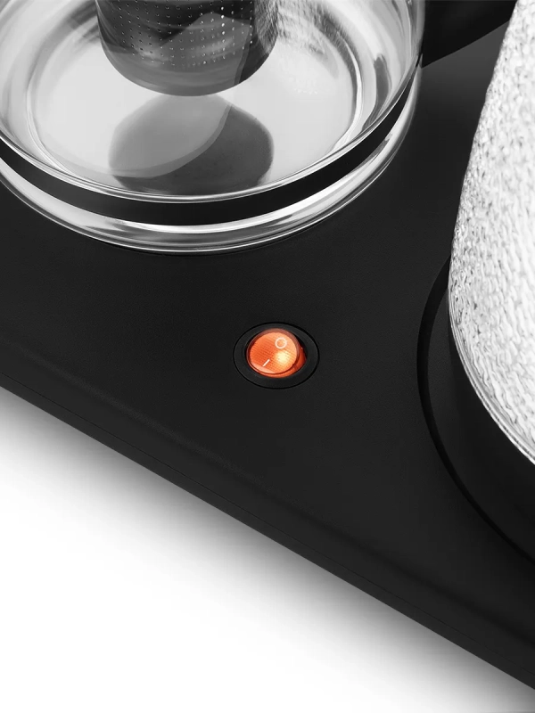 Чайный набор стеклянный чайник, заварник КТ-6734 2 л+1,2 л