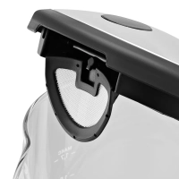 Чайник стеклянный с терморегулятором КТ-6677 - 1,7 л