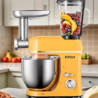Планетарный миксер кухонный электрический КТ-3458 (3 в 1)